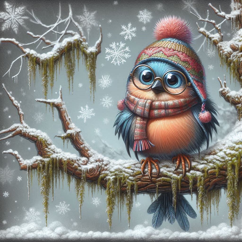 Winter Waddle Wonderland” – Feathered charm in all its unique forms!