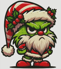 Load image into Gallery viewer, Grumpy Gnome with a Grinchy Grin (aka Grumpy McGee)
