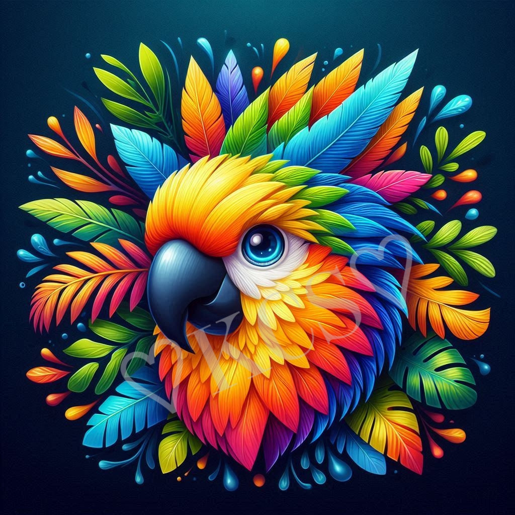 Colorful Birds (3 image choices)